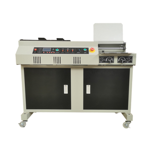 Equipo de pegado de papel eléctrico de gran capacidad A3, máquina de Encuadernación perfecta completamente automática de 450mm, categoría de producto, recortadora de papel - Product Image 1