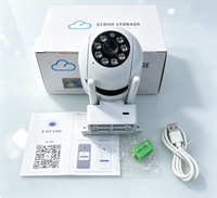 Kamera Keamanan IP Nirkabel Mini A7 2.4G Wifi Z-IOT CAM, Pemantau Siang Malam, CCTV Eksternal Tanpa Kabel, Kontrol via Aplikasi