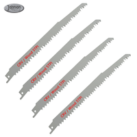 Lame de scie alternative professionnelle en acier au chrome-vanadium pour la taille des arbres, 225 mm, 5 TPI, pour outil de coupe d'arbres (type Sawzall)
