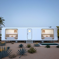 Petite maison contemporaine de luxe de 10m Volferda Portable 8.5m Space Capsule Mobile Container Home 5-Person Folding Steel