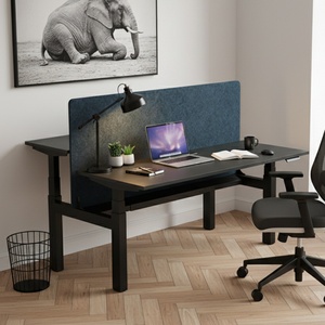 Escritorio Eléctrico Ejecutivo con Mecanismo de Altura Ajustable para una Solución Ergonómica de Estación de Trabajo de Oficina - Product Image 1