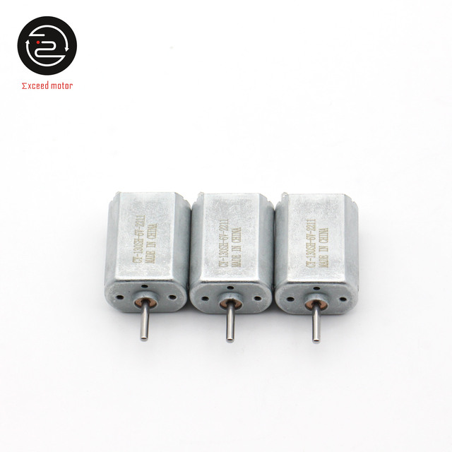 Factory Price Mini 20mm 130 Electric DC Motor 6V 8V 12V for Train Set
