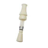 ABS Outdoor Hunting Bait Whistle Canard Call White ABS Animal Trap Sound Leurre pour la chasse à la sauvagine Lookout Gear