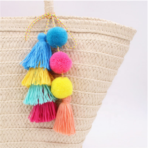 Promocional de artesanías decorativas borla Pompom para bolsa/decoración del coche - Product Image 1