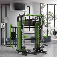 Offre Spéciale Smith Machine commerciale multifonctionnelle de luxe et durable avec construction en métal pour l'entraînement des bras et du dos de la musculation