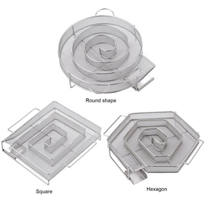 Générateur de fumage chaud et <span class=keywords><strong>froid</strong></span> à granulés de bois Fumeur de type accessoire de qualité alimentaire en acier inoxydable 304 - Product Image 2