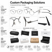 Monturas de Gafas Redondas Ligeras de Titanio al por Mayor Readsun, Monturas Ópticas de Titanio Neutras para Hombre