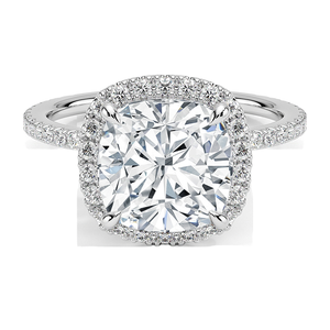 New Classic European American 925 Sterling <b>Silver</b> Nano <b>Emerald</b> Rhodium Plated <b>Ring</b> for Women's Engagement Anniversary Gift - Product Image 3