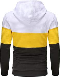 Sudadera con Capucha para Hombre, Invierno, 100% Poliéster, Forro de Jersey, Estilo Urbano, Secado Rápido, Impresión Digital Sólida, Logotipo Personalizado, Teñido en Prenda - Product Image 2