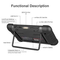 Escáner OBD2 Autel para Todos los Sistemas de Automóviles, MK808 DS808, Lector de Códigos, Herramientas de Diagnóstico