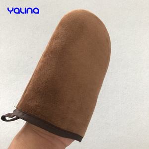 Gants autobronzants OEM, mitaines de bronzage sans soleil, applicateur <span class=keywords><strong>d</strong></span>'huile bronzante, <span class=keywords><strong>gant</strong></span> en microfibre pour spa - Product Image 5