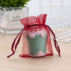 Ready to Ship Mesh Organza Gift Bags Bulk <b>Drawstring</b> Jewelry <b>Pouches</b> Wedding Party Christmas Festival Favor Bags Fast Dispatch - Product Image 5