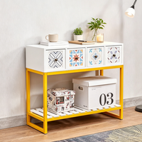 Meuble de rangement moderne pour salon, couleur bois naturel, bois massif, gain de place, écologique, idéal pour salle à manger et hôtel