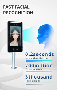 Kiểm soát truy cập nhận dạng khuôn mặt nhân viên hệ thống chấm công với hỗ trợ Logo tùy chỉnh tầm nhìn ban đêm - Product Image 5