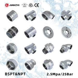 젠지 아이언 90 45 엘보우 <span class=keywords><strong>3</strong></span> 4 25mm 4인치 5인치 아연도금 GI 엔드캡 가단성 주철 나사관 파이프 피팅 PN16 - Product Image 2