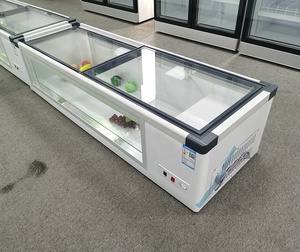 -10 Derece Et ve Yiyecek Hazırlama Ticari Tezgah Üstü <span class=keywords><strong>Mini</strong></span> Dondurucu, Manuel Buz Çözme, 2 Kapılı ve LED Işıklı - Product Image 4