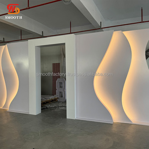 Toile de fond acrylique multi-couches personnalisée, lisse, à lumière chaude, grande scène, pour mariages et événements, détachable, avantage - Product Image 6