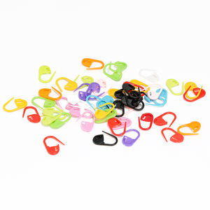 JP בעבודת יד סריגה צמר סימן כלי פלסטיק בטיחות פין צבעוני נעילת סטיץ סמני סרוגה תפס קליפ - Product Image 2