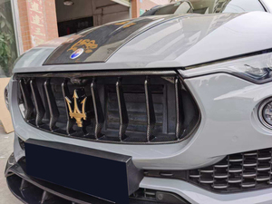 Kits de carrosserie en fibre de carbone de haute qualité style LD pour <span class=keywords><strong>Maserati</strong></span> <span class=keywords><strong>Levante</strong></span> : Nouvelle lèvre avant, pare-chocs, lèvre arrière, lame de garde-boue, diffuseur de pare-chocs - Product Image 5