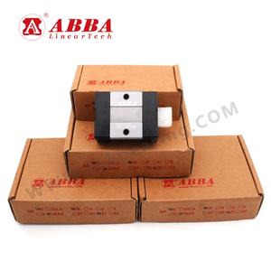 Di alta qualità Taiwan originale <span class=keywords><strong>ABBA</strong></span> BRC25U0 BRD25U0 BRC25SU BRD25SU lineare Rail Block guida Kit guide CNC blocchi di trasporto Set - Product Image 4