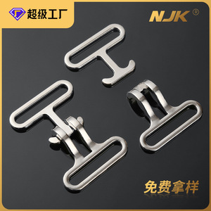 Metal <b>Sliding</b> Buckle Silver Alloy Adjustable For Bags And Clothing Hardware Accessories - Product Image 5