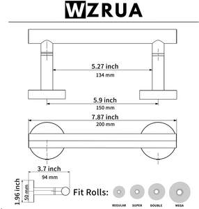 Accesorios de Baño de Acero Inoxidable, Gancho para Abrigos, Resistente a la Oxidación, Perchero de Almacenamiento, Accesorios de Ferretería para Baño - Product Image 4