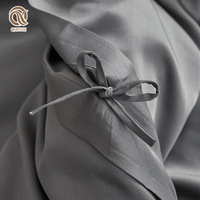 Vente en gros, draps de lit de luxe doux et soyeux 300tc refroidissement naturel 100% viscose bambou draps bambou lot de literie