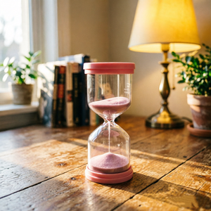 Minuteur sablier personnalisé coloré, non toxique et durable, pour l'étude, la méditation (5/10/60 minutes) et les jeux de société/cartes - Product Image 4