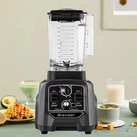 Blender commercial 506B 1500W 2L 5+ vitesses, blender plongeant robuste pour usage domestique et hôtelier Longyue