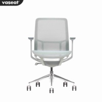 Chaise de bureau moderne Vaseat F5 Series, design inclinable élégant, mobilier haut de gamme, petite taille, chaise pour visiteurs, par le fabricant