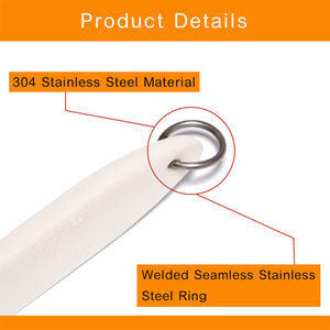 Gancho de remolque de pesca, ángulo de arco de mar profundo, barco de mar, anzuelo de ancla de pesca, caballa, pistola dorada, remolque de caballa, cebo de gancho de dos libros de plástico - Product Image 2