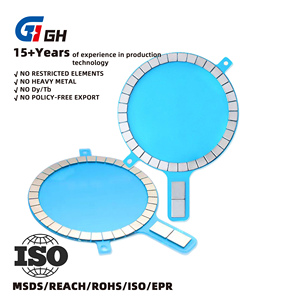 Anneau <span class=keywords><strong>aimant</strong></span>é permanent N52 ultra-fin 0,5 mm personnalisé pour coque de téléphone à chargement sans fil MagSafe, usage industriel, accessoires mobiles - Product Image 1