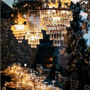 Luxury Outdoor Floor Stand Crystal Chandelier Led Lighting Event Lights for <strong>Weddings</strong> <strong>Top</strong> Decorative - Product Image 5