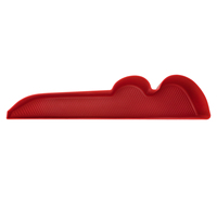 Boîte de rangement en silicone rouge pour Toyota TACOMA Gen 3 2016-2023 Sous-porte arrière une paire à gauche et à droite