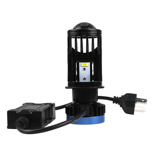 High Power 12V Y6 Y8 Y9 P6 H4 Led Projector Headlight 120W 12000LM H7 H4 Mini Led Projector Lens for Car