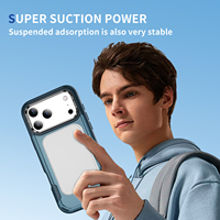 Funda Magnética Anti-Golpes JUNBO Defender para iPhone 18 17 16 15 Pro Max, Funda Protectora Completa a Prueba de Golpes