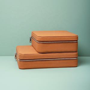 便携式聚氨酯皮革眼镜储物盒多槽防压碎太阳镜收藏收纳盒 - Product Image 4