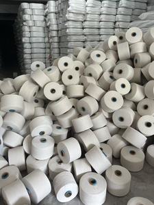 Hàng bán chạy, chất lượng cao, sợi cotton tái chế 5/1s Ne6/1 8s/1 10S/1 0E, chất liệu sợi pha cotton polyester 16s dùng làm găng tay - Product Image 4