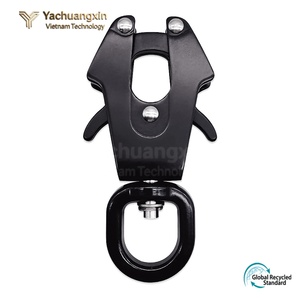 Hebillas de cinturón con clip de rana de liberación automática negras para mascotas, herrajes, hebillas de collar, ganchos tipo enlace de conexión - Product Image 5
