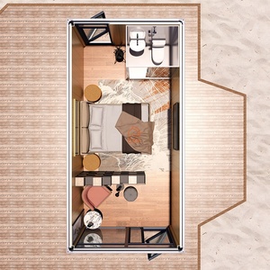 Vente <span class=keywords><strong>en</strong></span> gros de maisons conteneurs <span class=keywords><strong>en</strong></span> acier à plat personnalisables de 20 pieds et 40 pieds Conteneur de <span class=keywords><strong>construction</strong></span> de chantier temporaire mobile à assemblage rapide - Product Image 5