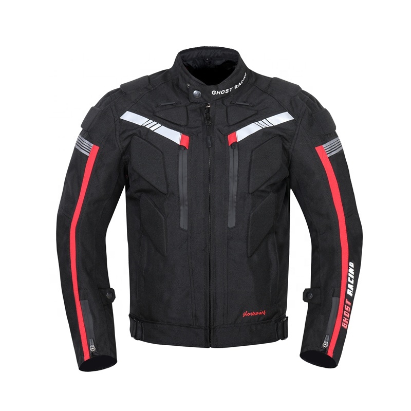 GHOST RACING Waterproof Motorcycle Jacket | Protective Gear for