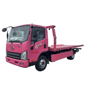 Nouveau camion de dépannage à <span class=keywords><strong>plateau</strong></span> plat FAW 4 tonnes, diesel, manuel - Product Image 1