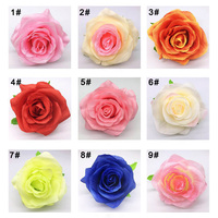 Têtes de roses artificielles de 10 cm, arrangement de fleurs en soie, bouquet DIY, roses artificielles, boîtes de fleurs pour la maison, le bureau, les fêtes, la décoration de mariage