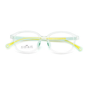 Montures de lunettes Danyang ovales à monture complète en TR avec verres en acrylique antidérapants unisexe 52002 pour enfants et étudiants - Product Image 1