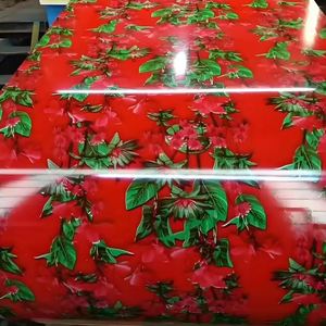 เหล็กม้วนเคลือบลายพิเศษ PPGI / เหล็กม้วนเคลือบลายดอกไม้ พร้อมจัดส่งรวดเร็ว - Product Image 3