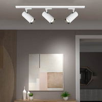 Éclairage Commercial Réglable Led Track Light Spot Light pour Boutique Armoire Fenêtre Hôtel Restaurant Hall D'exposition Super Marché
