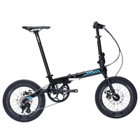 Java X2 – vélo pliant Portable de 20 pouces avec cadre en alliage d'aluminium, pneus solides à faible teneur en carbone, vélo pliable de voyage pour femmes
