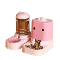 Distributeur d'eau automatique pour animaux de compagnie, bol flottant en PP, distributeur d'eau tout-en-un pour chats et chiens