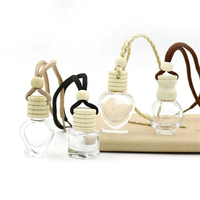 Botol Diffuser Kaca Frost Silinder Mewah Grosir dengan Reed Berbagai Ukuran (8ml/10ml/12ml) Pengharum Mobil Gantung