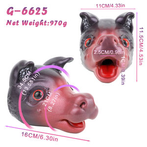 Siliconen Hert Hoofd Masturbator Fantasie Dier Orale Seks Cup Mannelijke Prostaat Massager Masturbatie Cup Oefening Seksspeeltjes Groothandel - Product Image 5